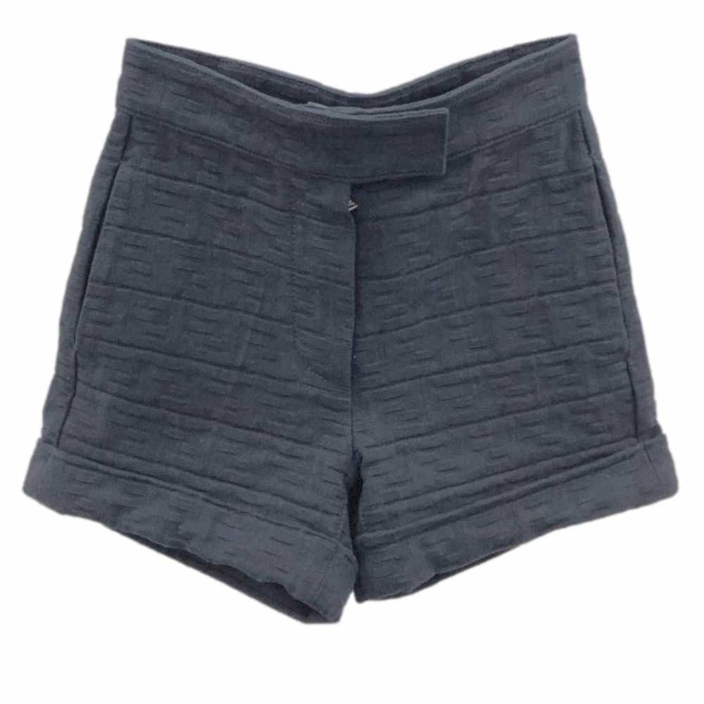 Fendi FF Logo Black Shorts